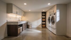 Basement Laundry Rooms