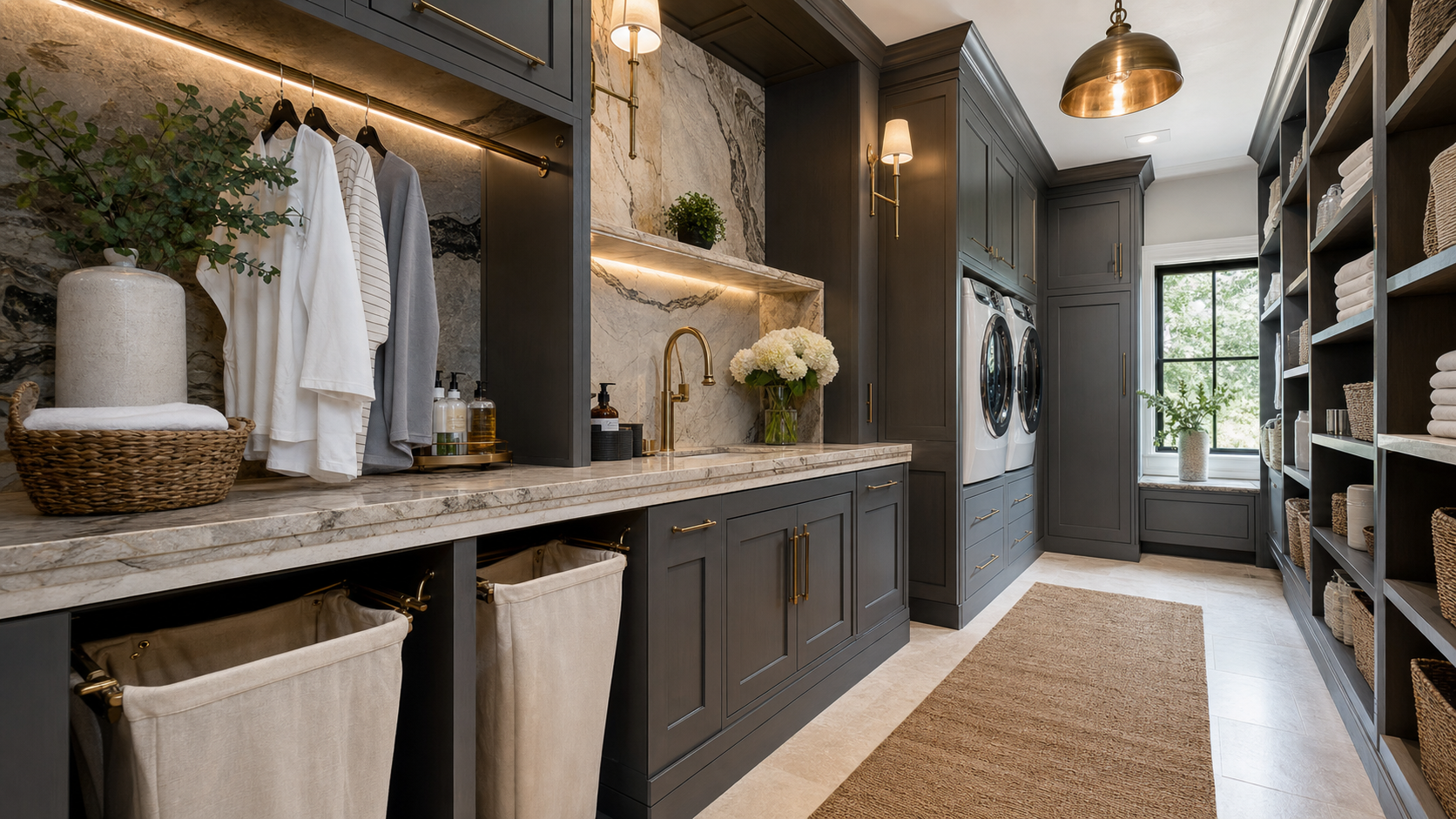 Luxury Laundry Room Designs Homeowners Are Obsessed With in a professionally designed laundry room