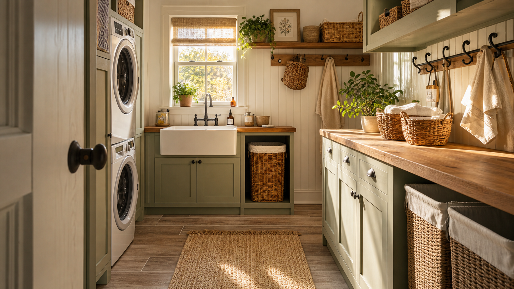 Farmhouse Laundry Room Ideas That Blend Charm and Function in a professionally designed laundry room